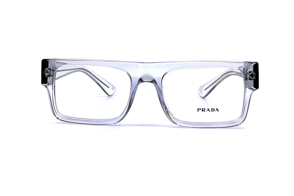 Prada eyeglasses clear clearance frame