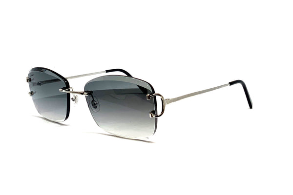 Cartier hot sale sunglasses rimless