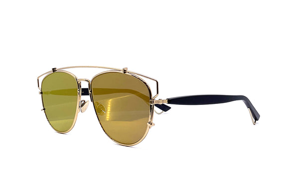 Dior technologic sunglasses gold on sale