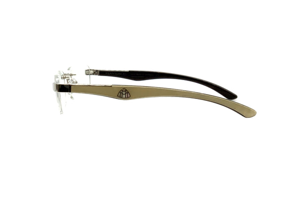 Maybach Eyewear - The Artist III LIMITED EDITION (Platinum/White Burr/ –  Good See Co.