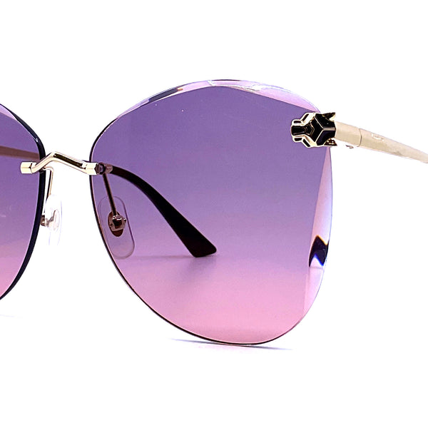 Cartier sales purple sunglasses