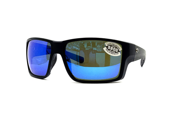 Costa - Reefton Pro (Matte Black | Blue Mirror Glass)