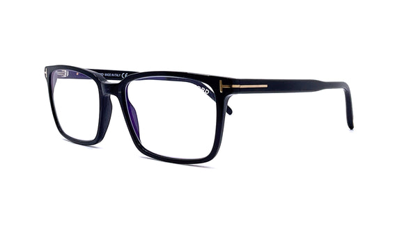 Tom Ford - Blue Block Square Acetate Opticals TF5802-B (001) – Good See Co.