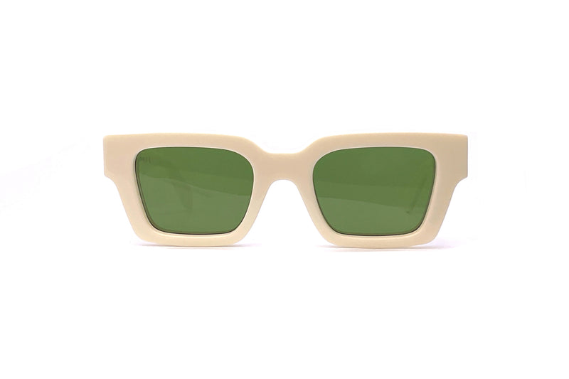 Off white green sunglasses hotsell