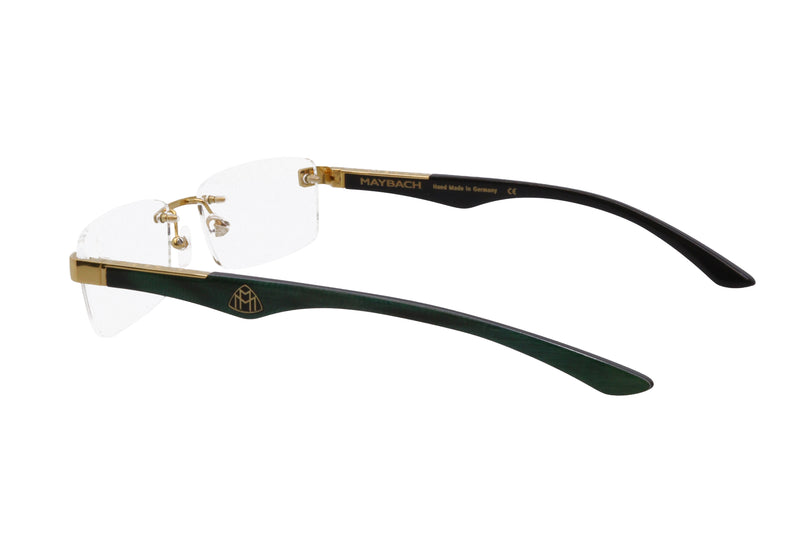 Maybach Eyewear - The Artist III (Gold/Emerald Green)