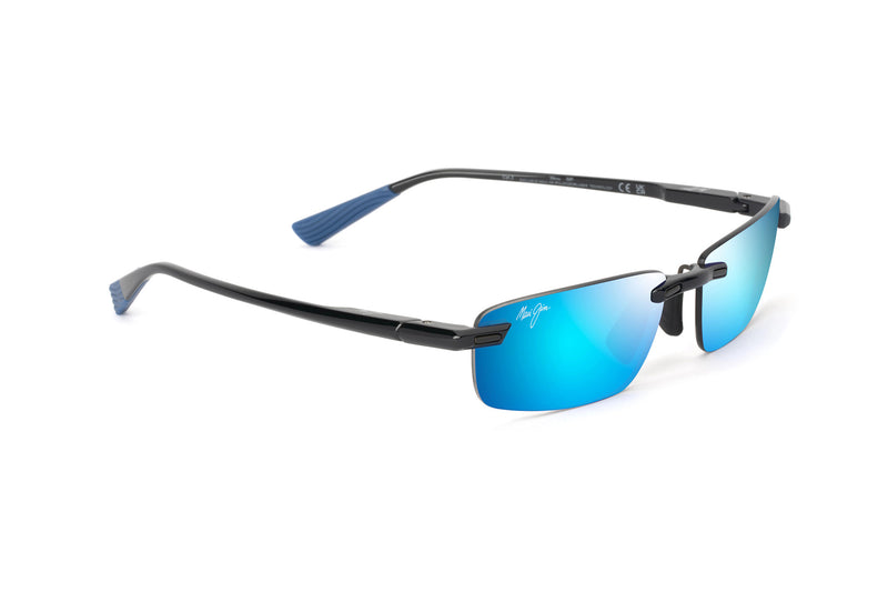 Maui Jim - 'Ilikou (Shiny Black/Blue)