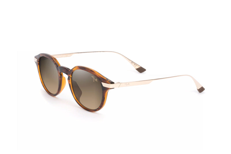 Maui Jim - Momi (Shiny Dark Havana w/ Gold)