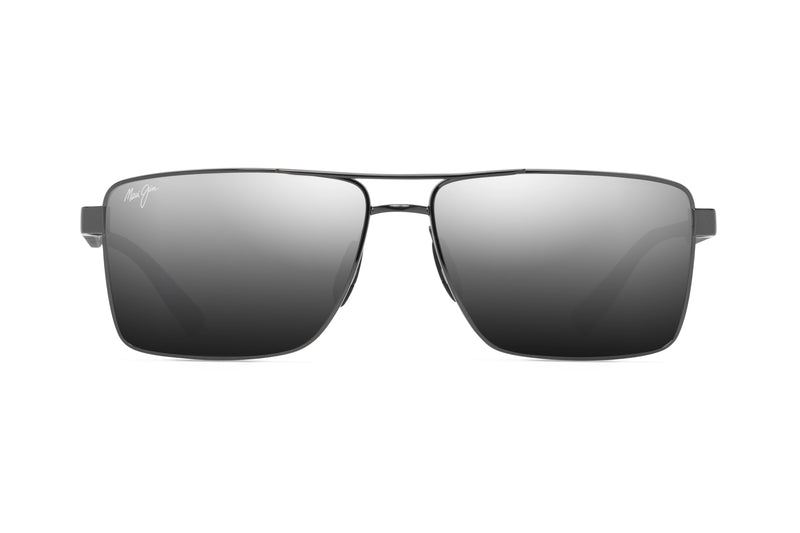 Maui Jim - Piha (Shiny Gunmetal w/ Black)