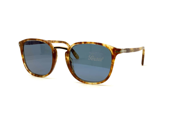 Persol - 3186-S [51] (Light Brown Tortoise/Light Blue)