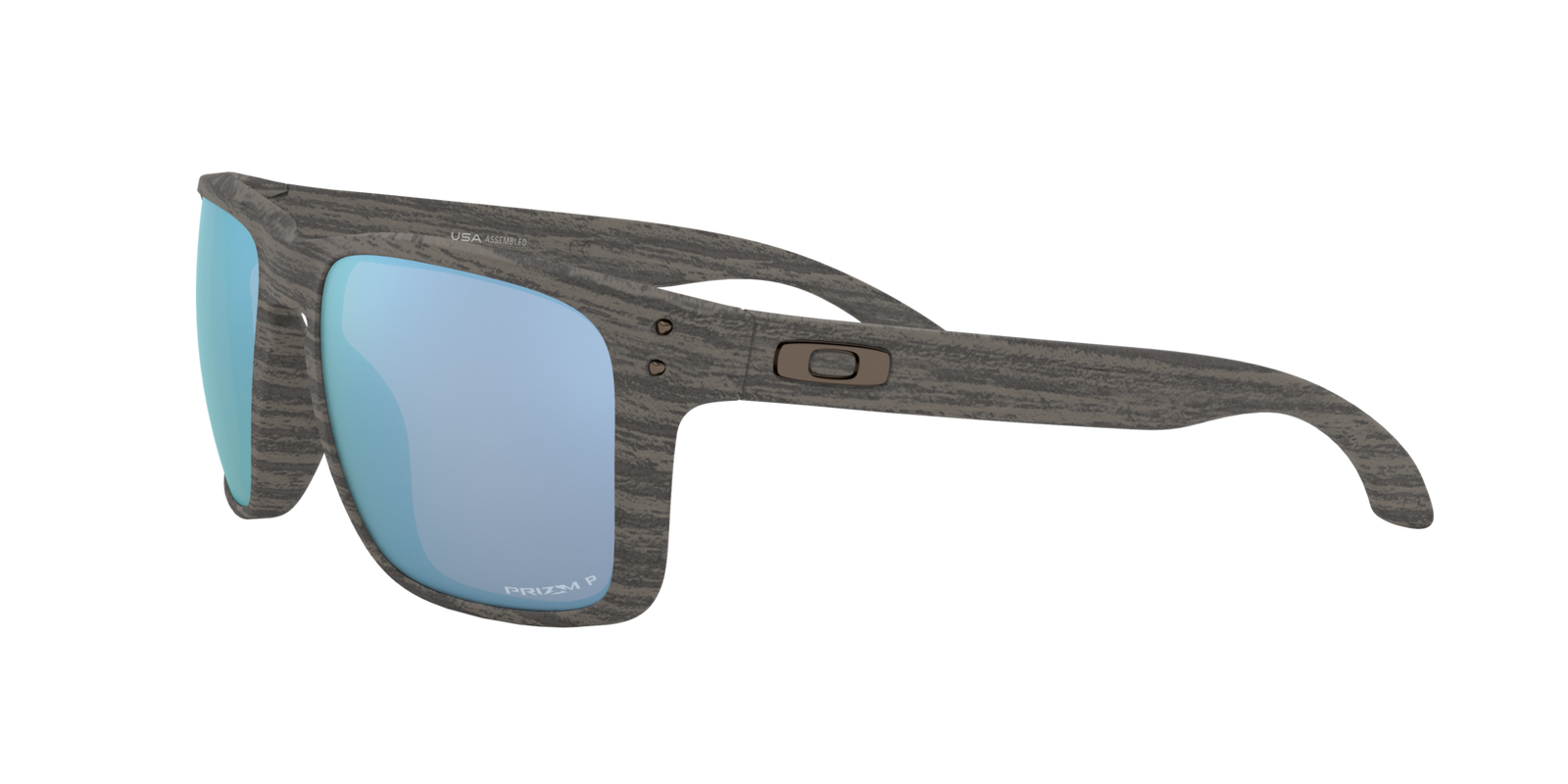 Oakley Holbrook XL Woodgrain Prizm Deep Water Polarized Good See Co