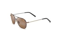 Maui Jim - Mano (Dark Brown w/ Gold Stripe)