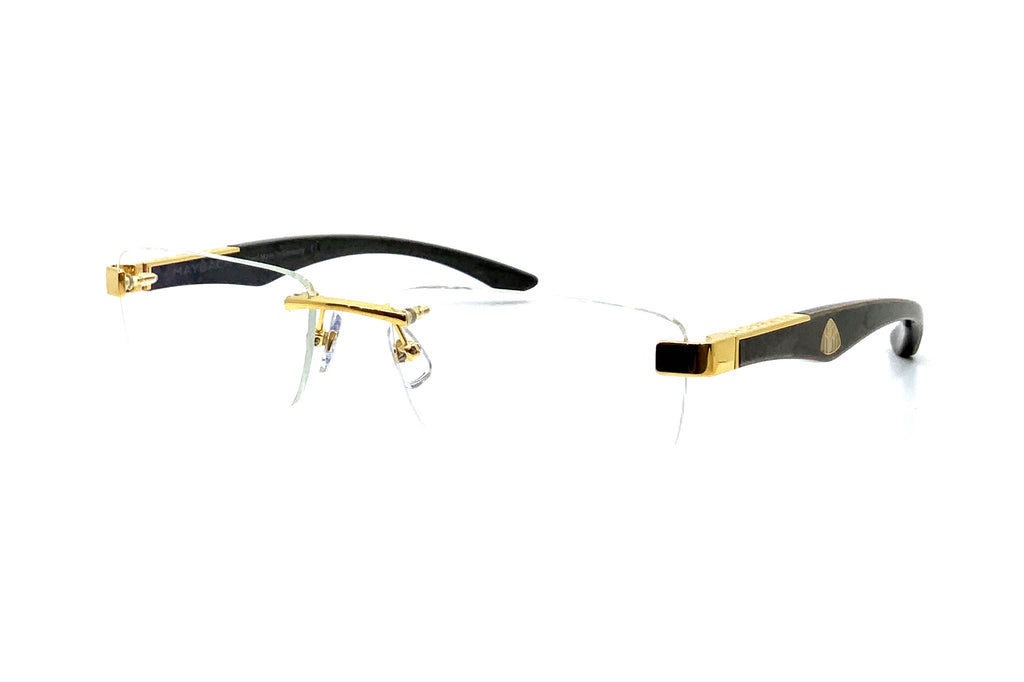 Maybach Eyewear - The Artist III (Gold/Fango BEM/Mother-of-Pearl/Ebony)