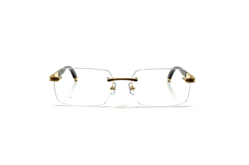 Maybach Eyewear - The Symphony I (Gold/White Marble/Black)